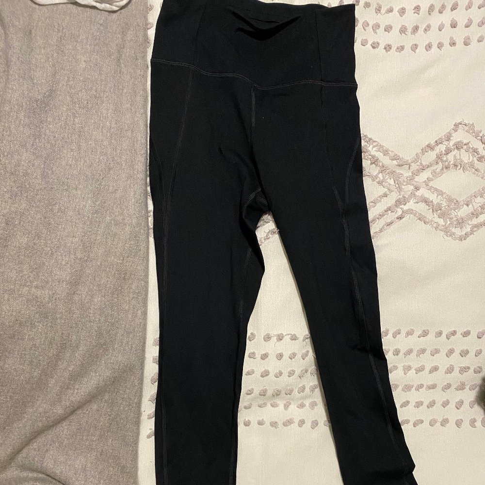Girlfriend Collective Small Black Leggings